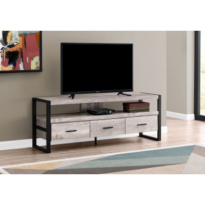Meuble TV 60"L Taupe